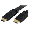 Image de Câble plat - HDMI vers HDMI avec Ethernet - Ultra HD 4k x 2k - Câble HDMI avec Ethernet - HDMI mâle pour HDMI mâle - 1.8 m - noir