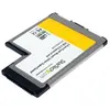 Image de Carte Adaptateur ExpressCard/54 vers 2 Ports USB 3.0 avec Support UASP - 1x ExpressCard 54mm - 2x USB 3.0 A Femelle - Adaptateur USB - ExpressCard -