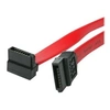 Image de Cable Serial ATA SATA vers SATA a angle droit 15 cm - Câble SATA - Serial ATA 150/300/600 - SATA (R) pour SATA (R) - 15.24 cm - connecteur coudé -