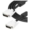 Image de StarTech 2m DVI-D Dual Link Cable - Male to Male DVI-D Digital Video Monitor Cable - 25 pin DVI-D Cable M/M Black 2 Meter - 2560x1600 (DVIDDMM2M) -