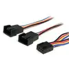 Image de StarTech Câble répartiteur ventil. 4Pin PWM - FAN4SPLIT12#
