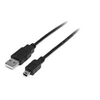 Image de Câble Mini USB 2.0 1 m - A vers Mini B - M/M - Câble USB - USB (M) pour mini USB type B (M) - USB 2.0 - 1 m - noir