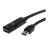 Image de Câble d'extension USB 3.0 actif 10 m - M/F - Rallonge de câble USB - USB type A (M) pour USB type A (F) - USB 3.0 - 10 m - actif - noir - pour P/N: