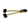 Image de StarTech 6" SATA to 8Pin PCIe Power Cable Adapter