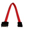 Image de Cable d'extension SATA de 30 cm - Rallonge SATA de 30 cm - Câble d'extension SATA - Serial ATA 150/300/600 - SATA (P) pour SATA (R) - 30 cm - rouge -