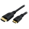 Image de Câble HDMI haute vitesse avec Ethernet 1 m - HDMI vers HDMI Mini - M/M - Câble HDMI avec Ethernet - HDMI mâle pour 19 pin mini HDMI Type C mâle - 1 m