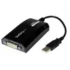 Image de Adaptateur USB vers DVI - Carte vidéo USB externe pour PC et MAC - 1920 x 1200 - Adaptateur USB/DVI - USB (M) pour DVI-I (F) - USB 2.0 - 27 m -