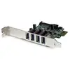 Image de StarTech PCI-Express 1x vers 4 ports USB 3.0 SuperSpeed