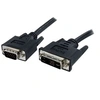 Image de Câble écran DVI vers VGA - DVI-A (M) vers VGA HD15 (M) - 1m - Cordon DVI VGA - 1x DVI-A (analogique) mâle, 1x VGA HD-15 mâle - Câble vidéo - HD-15