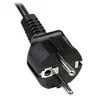 Image de Câble d'Alimentation en Trèfle (PC Portable) 2 m - Schuko CEE7 vers IEC 320 C5 - Alimentation Tripolaire - CEE7 (M), C5 (F) - Câble d'alimentation -