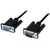 Image de StarTech 1m Black DB9 RS232 Null Modem Cable F/M