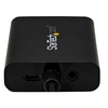 Image de Câble adaptateur HDMI vers VGA avec audio - Convertisseur vidéo HDMI vers HD15 - Mâle / Femelle - 1920x1080 - Noir - Adaptateur vidéo - HDMI mâle