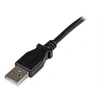 Image de Câble USB 2.0 Type A vers USB Type B Coudé à Gauche Mâle / Mâle - Adaptateur pour imprimante 3 m Noir - Câble USB - USB type B (M) pour USB (M) - USB