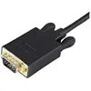 Image de DP/VGA - Adaptateur DP++/1.2 DP/VGA 91 cm PC/Vidéoprojecteur - Câble adaptateur - DisplayPort (M) verrouillé pour HD-15 (VGA) (M) - DisplayPort 1.2 -