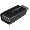 Image de Adaptateur Compact HDMI vers VGA - Convertisseur Vidéo HDMI vers VGA - 1920 x 1280 / 1080p - Adaptateur vidéo - HDMI mâle pour HD-15 (VGA) femelle -