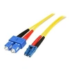 Image de 10m Fiber Optic Cable - Single-Mode Duplex 9/125 LSZH - LC/SC - cordon de raccordement - 10 m - jaune