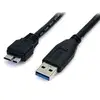 Image de StarTech 0.5m 1.5ft Black USB 3.0 Micro B Cable