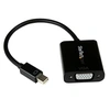 Image de Adaptateur vidéo Mini DisplayPort 1.2 vers VGA - Convertisseur Mini DP vers HD15 - M/F - 1920 x 1200 - Noir - Adaptateur vidéo - Mini DisplayPort (M)