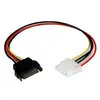 Image de StarTech 12in SATA to LP4 Power Cable Adapter F/M