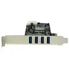 Image de Startech Carte contrôleur PCIe à 4 ports USB 3.0 avec 2 voies dédiées - Adaptateur USB - PCIe x4 - USB 3.0 x 4 - pour P/N: BNDTB10GI, BNDTB210GSFP,