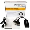 Image de Adaptateur VGA vers HDMI avec audio USB et alimentation USB - Convertisseur portable VGA vers HDMI - M/F - 1080p - Blanc - Câble adaptateur - HD-15