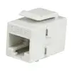Image de StarTech White Cat 6 RJ45 Keystone Jack Coupler