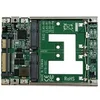 Image de Adaptateur RAID pour 2 disques SSD mSATA vers SATA 2,5" - Convertisseur 2x SSD mSATA vers SATA de 2,5 pouces avec RAID - Contrôleur de stockage - 2