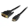 Image de Câble HDMI vers DVI de 50cm - Cordon / Câble adaptateur HDMI DVI-D - Mâle / Mâle - Noir, Plaqués or - Câble adaptateur - DVI-D mâle pour HDMI mâle -