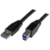 Image de Câble SuperSpeed USB 3.0 A vers B de 1m - Cordon USB A vers USB B - Mâle / Mâle - Bleu - Câble USB - USB Type B (M) pour USB type A (M) - USB 3.0 - 1