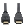 Image de Câble HDMI haute vitesse Ultra HD 4K x 2K de 30cm - Cordon HDMI vers HDMI - Mâle / Mâle - Noir - Plaqués or - Câble HDMI - HDMI mâle pour HDMI mâle -