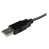 Image de Câble de charge /synchronisation mobile USB A vers Micro B mince de 0,5m - Cordon USB 2.0 pour smartphone / tablette M/M Noir - Câble USB - Micro-USB