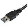 Image de Câble d'extension USB 3.0 SuperSpeed de 2m - Rallonge / Prolongateur USB A vers A - Répéteur USB 3.0 - M/F - Noir - Rallonge de câble USB - USB type