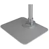 Image de Support de bureau pour écran - Support moniteur VESA - Bras d'écran réglable pour bureau - Gestion de câbles - Argent - Kit de montage (support de