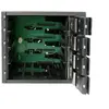 Image de Rack amovible / Backplane sans tiroir pour 4x HDD SAS II / SATA III 6Gb/s de 3,5" avec échange à chaud - Aluminium - Rack de stockage mobile - 2.5" -
