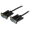 Image de StarTech 1m Black DB9 RS232 Null Modem Cable F/F