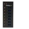 Image de Hub USB 3.0 à 7 ports - Concentrateur USB à montage mural / sur bureau avec boîtier métallique - Hub USB 3.0 portable - Concentrateur (hub) - 7 x