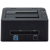Image de Dock Disque Dur USB 3.0 2 Baies, Docking Station SATA/IDE - Contrôleur de stockage - 2.5", 3.5" - ATA / SATA 6Gb/s - USB 3.0 - noir - pour P/N: