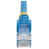 Image de Câble réseau Cat5e UTP sans crochet de 3 m - Cordon Ethernet RJ45 anti-accroc - Câble patch - M/M - Bleu - Cordon de raccordement - RJ-45 (M) pour