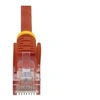 Image de Câble réseau Cat5e UTP sans crochet de 3 m - Cordon Ethernet RJ45 anti-accroc - Câble patch - M/M - Rouge - Cordon de raccordement - RJ-45 (M) pour