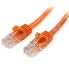Image de StarTech 2m Orange Snagless UTP Cat5e Patch Cable