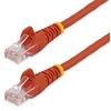 Image de Câble réseau Cat5e UTP de 1 m - Rouge - Cordon de raccordement - RJ-45 (M) pour RJ-45 (M) - 1 m - UTP - CAT 5e - colonne montante, sans crochet -
