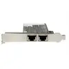 Image de Startech Carte réseau PCI Express à 2 ports 10GBase-T Ethernet avec chipset Intel X540 - Adaptateur NIC PCIe GbE - Adaptateur réseau - PCIe 2.0 x8