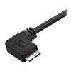 Image de Câble Micro USB 3.0 slim - Cordon USB-A vers Micro-B à angle gauche de 2 m - USB 3.1 Gen 1 (5 Gb/s) - M/M - Câble USB - Micro-USB de type B (M) pour