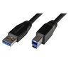 Image de Câble USB 3.0 actif USB-A vers USB-B de 5 m - Cordon USB A vers B - USB 3.1 Gen 1 (5 Gb/s) - M/M - Noir - Câble USB - USB Type B (M) pour USB type A