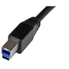 Image de Câble USB 3.0 actif USB-A vers USB-B de 10 m - Cordon USB A vers B - USB 3.1 Gen 1 (5 Gb/s) - M/M - Noir - Câble USB - USB Type B (M) pour USB type A