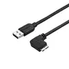 Image de StarTech 0.5m 20in Slim Micro USB 3.0 Cable - M/M