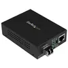 Image de Startech Convertisseur de média Gigabit Ethernet fibre optique multimode compact avec SFP - 850nm MM LC - 550 m - Convertisseur de média à fibre