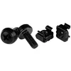 Image de StarTech M6 Screws & Cage Nuts - 100 Pack Black