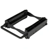 Image de Startech Support de montage sans outil pour 2 disques durs de 2,5" dans baie de 3,5" - Adaptateur de montage 2x HDD / SSD - Adaptateur pour baie de