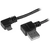 Image de StarTech 2m 6 ft Right Angle Micro-USB Cable